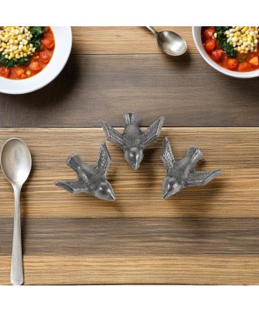  SOLUSTRE SOLUSTRE 6 Pieces Cast Iron Cooking Birds Safe Food Grade Supplement for Vegans Athletes Pregnant Women Boy Girl Compact for Daily Iron Intake - Buy Online on GoSupps.com