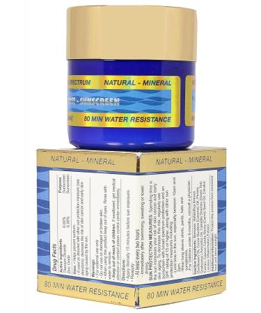 Miami Beach Body SPF 30 Mineral Sunscreen Balm for Lips, Ears, Face, Eyes, Nose - Water Resistant, Broad Spectrum, Hypoallergenic - Eco-Friendly Formula - Buy Online on GoSupps.com