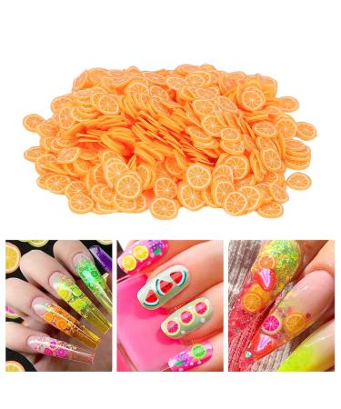 Fruit Shaped Nail Art Slices - DIY Resin Jewelry & Crafts | Orange 10G/Pack - Perfect for Lip Gloss & Phone Cases - Buy Online on GoSupps.com