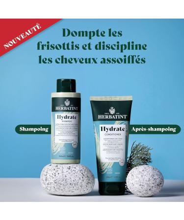 Herbatint Hydrate Conditioner Apr s-Shampooing Hydratant Bio - 200ml | Cheveux Secs D shydrat s et Fris s | Test Dermatologiquement Peaux Sensibles | 99% Ingr dients Naturels avec K ratine V g tale - Buy Online on GoSupps.com