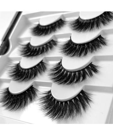 Faux Mink Lashes with Waterproof Self-Adhesive Eyeliner - Replacement for Magnetic Eyeliner and Lashes - 1 Count - Buy Online on GoSupps.com