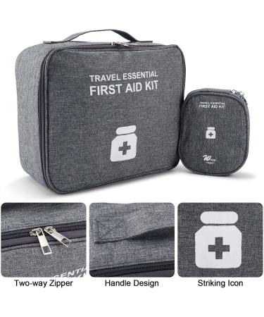 Buy Medicine Bag Set - 2 Pieces Waterproof Medication Storage for Home & Travel - Buy Online on GoSupps.com