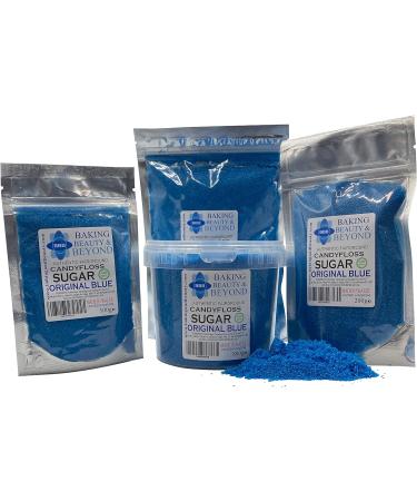 Baking Beauty and Beyond Premium Floss Sugar for Cotton Candy - 800g Bulk Floss Sugar with Natural Ingredients - Original Blue Flavor for Every Occasion - Buy Online on GoSupps.com