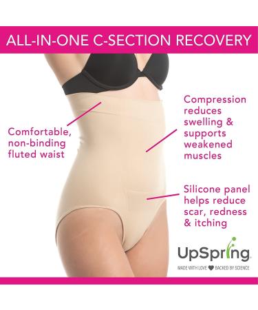 UpSpring C-Panty for C-Section Recovery â€“ Black SM | Comfort & Support - Buy Online on GoSupps.com