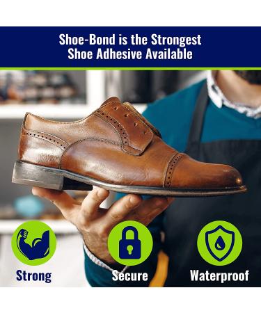 Shoe-Bond Shoe Glue - Professional Grade Clear Sole Adhesive 20g - Waterproof Repair for Sneakers, Hiking Shoes, Boots & More - Buy Online on GoSupps.com