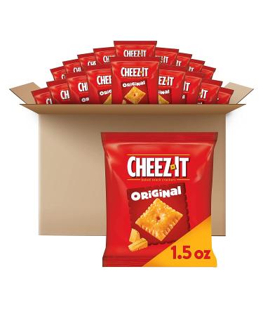 Cheez-It Original Crackers 1.5oz (60 Count) - Snack Crunchy Cheese Flavor - Buy Online on GoSupps.com
