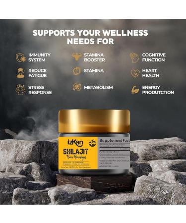 Buy 100% Pure Shilajit Resin 30g - Natural Himalaya Source of Fulvic & Humic Acid 85 Minerals - Immunity & Energy Booster - Buy Online on GoSupps.com