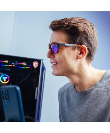 Horus X Gaming Glasses | Blue Light Filter | Revo Clear | Reduce Eye Strain & Fatigue | International Shipping Available - Buy Online on GoSupps.com