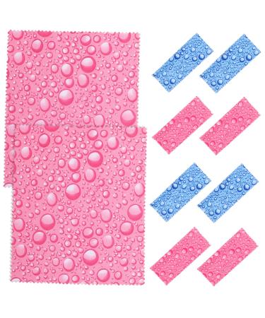 FOMIYES 10Pcs Glasses Jewelry Lens Cleaning Wipes Small Eyeglass Cleaning Cloth polishing Cloth Glasses Cloth Glasses Cleaner Wipes Wipe Cloth Thicken Cleaning Cloth