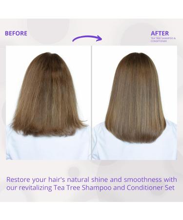 Buy Tea Tree Shampoo and Conditioner 11oz - Nourish & Revitalize Hair | International Shipping - Buy Online on GoSupps.com