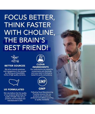 PLANT.O NUTRITION Choline Phosphatidyl Supplement | High Potency 430mg Phospholipid Complex | Promotes Energy Liver Brain & Cognitive Health | 60 Softgels - Buy Online on GoSupps.com