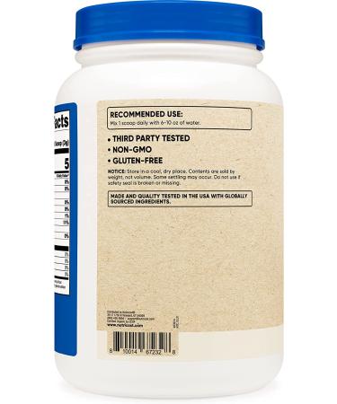 Nutricost Organic Acacia Fiber Powder (2 LB) - USDA Certified Non-GMO & Gluten Free - Buy Online on GoSupps.com