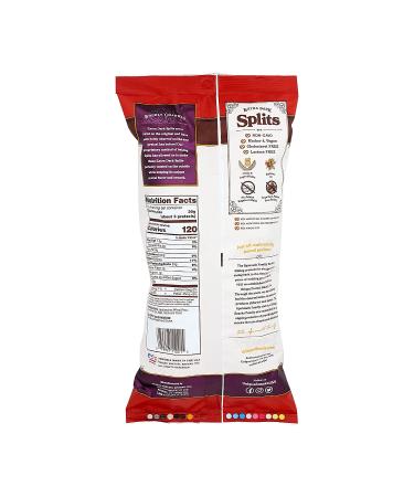 Unique Snacks Extra Dark Splits Pretzels - Vegan, Non-GMO, Kosher 11oz (Pack of 12) - Buy Online on GoSupps.com