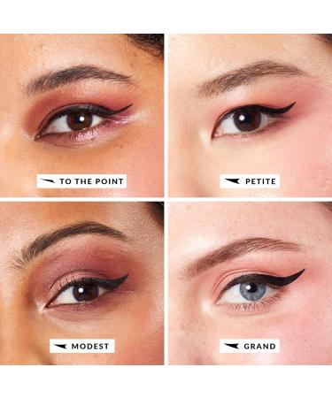The Quick Flick - Intense Black Cat Eyeliner Stamp | Water-Proof & Smudge-Proof Felt-Tip Pen | 10mm Winged Eyeliner - 2 Pens - Buy Online on GoSupps.com