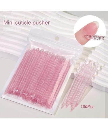 Lencyh Cleaning Cuticle Stick 2-in-1 Multi-Purpose Colorful Nail Cuticle Pushers Portable Cuticle Tools for Makeup Beginners Beauty Lovers - Buy Online on GoSupps.com