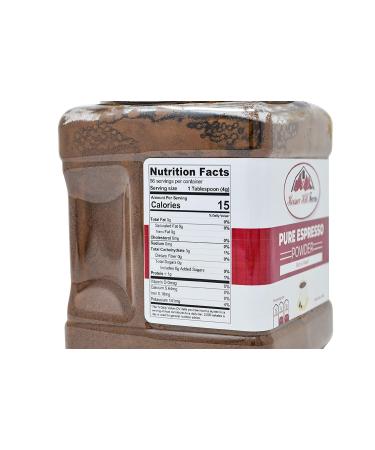 Premium 8 oz. Hoosier Hill Farm Pure Espresso Powder - Rich and Bold Flavor - Buy Online on GoSupps.com