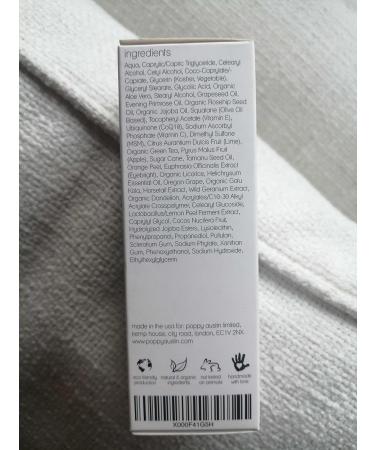 Poppy Austin 30ml Anti Aging Eye Cream for Wrinkles, Eye Bags & Puffiness - 100% Vegan Formula - Buy Online on GoSupps.com