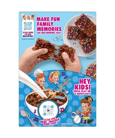 Kellogg's Cocoa Krispies Breakfast Cereal 15.5oz Box - Rice Krispies Original Kids Snacks - Buy Online on GoSupps.com