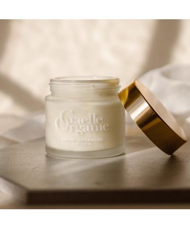 Gaelle Organic Creme Superieure - Anti-Aging Moisturizer for Dry Skin Fine Lines Wrinkles - 2oz - Buy Online on GoSupps.com