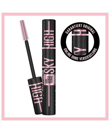 Maybelline New York Lash Sensational Sky High Mascara - Extreme Length & Full Volume in Cosmic Black - 7.2ml - Buy Online on GoSupps.com