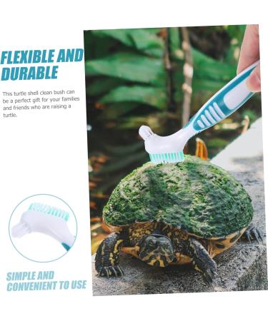 HANABASS 4pcs Turtle Shell Cleaning Brush Aquarium Scraper Cleansing Double-Head Small Brushes Plastic 16x5cmx4pcs As Shownx4pcs - Buy Online on GoSupps.com