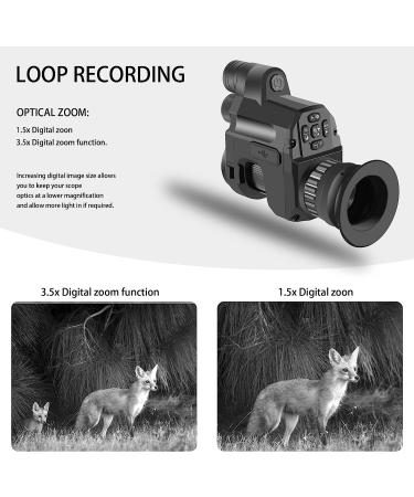 PARD NV007V Night Vision Scope Camcorder - 1080p HD WiFi Camera with 32G SD Card for Hunting and Observation - Buy Online on GoSupps.com