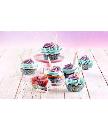 Buy RUF Unicorn Cupcakes with Cream & Fondant - 365g | International Shipping Available - Buy Online on GoSupps.com