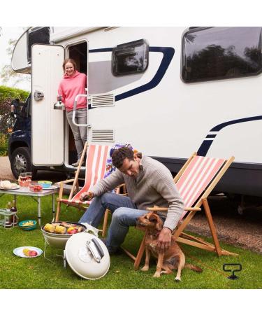 Premium Floor Anchor for Dogs - Durable Binding Posts for Camping & Garden | Secure Leash for Small Medium & Large Dogs - Buy Online on GoSupps.com