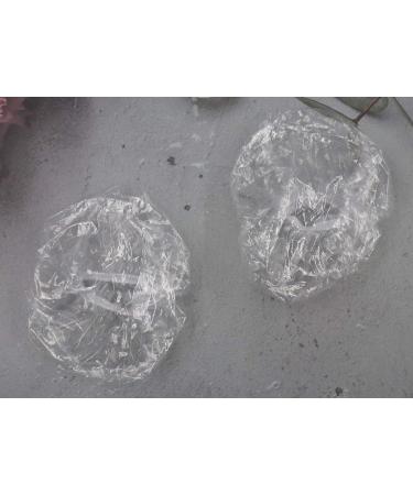 Sowaka 50 Pcs Disposable Clear Ear Protectors Covers for Shower, Hair Dye, Spa - Waterproof and Elastic - Ideal for Home, Hotel, and Hair Salon - Buy Online on GoSupps.com