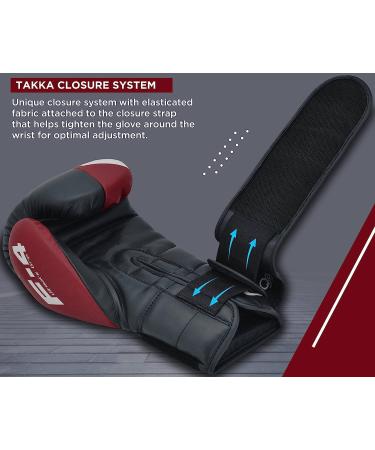 RDX Maya Hide Leather Boxing Gloves - Maroon 16oz | Muay Thai Kickboxing MMA Sparring Training with Advanced Closure & Padding for Men and Women - Buy Online on GoSupps.com