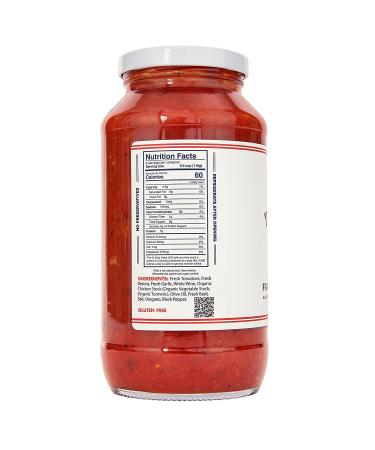 Yo Mama's Foods Keto Marinara Pasta and Pizza Sauce (2 Pack) - No Sugar, Low Carb, Low Sodium, Gluten Free, Paleo Friendly, Non-GMO Tomatoes - 1.56 lb - Buy Online on GoSupps.com