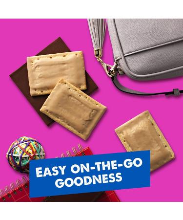Pop-Tarts Frosted Brown Cinnamon Sugar 20.3oz Box (12 Pop-Tarts) - Breakfast Foods & Kids Snacks - Buy Online on GoSupps.com