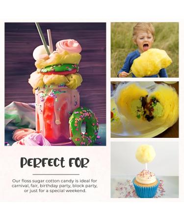 Baking Beauty and Beyond Premium Tropical Flavour Floss Sugar 800g - Natural Ingredients for Cotton Candy - Ideal for Every Occasion - Buy Online on GoSupps.com