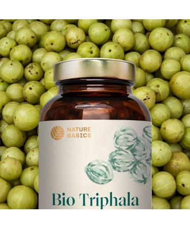 Buy Bio Triphala - 180 High Dose Capsules | 1500 mg Daily | Vegan & Sustainable Ayurveda Supplement - Buy Online on GoSupps.com