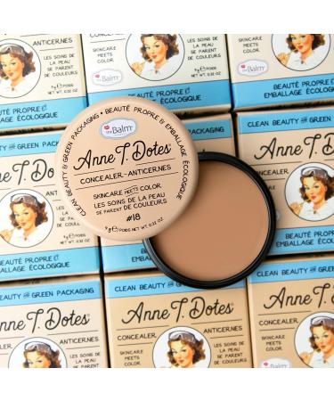 TheBalm Anne T. Dotes Concealer #18 - Buy Online for Flawless Coverage | International Shipping Available - Buy Online on GoSupps.com
