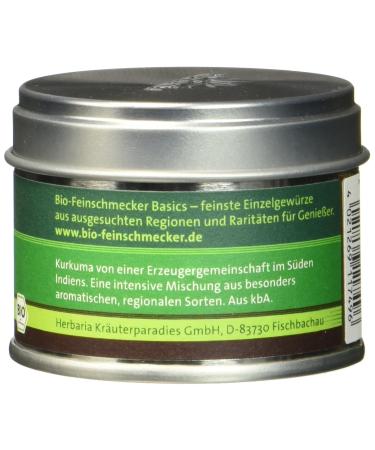 Herbaria Organic Turmeric Pack of 2 (50g) - Premium Superfood for Health & Wellness - International Shipping Available - Buy Online on GoSupps.com