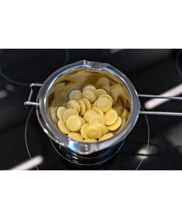 2 lb. Deodorized Cocoa Butter Wafers - Food-Grade Vegan Non-GMO for Skin, Body, Hair Care | DIY Body Butter, Lotions, Chocolate Bars, Creams | Reduces Fine Lines, Wrinkles - Ideal for Eczema, Psoriasis - Buy Online on GoSupps.com