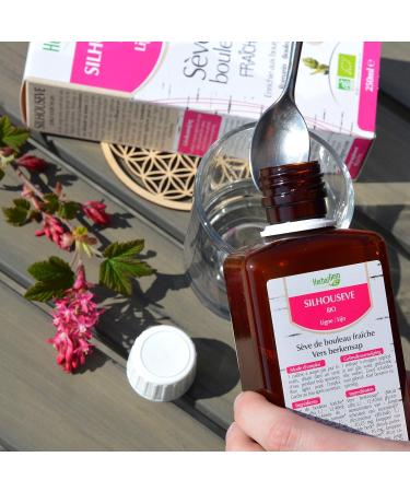 HerbalGem - Silhous ve - Slimming & Silhouette - Based on Fresh Birch Sap - Enriched With Buds - Certified Organic - 250 ml - Buy Online on GoSupps.com