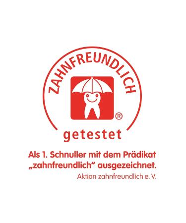 Dentistar Silikon Schnuller 2-Set Size 3 (14+ Months) - Tooth & Jaw Friendly BPA-Free Made in Germany - Princess Design - International Shipping Available - Buy Online on GoSupps.com