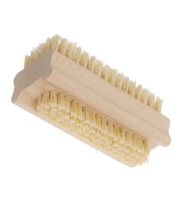 Premium Wood Nail Brush & Hand Washing Brush | Durable Fibre Cleaning Tool for Home & Travel - Buy Online on GoSupps.com