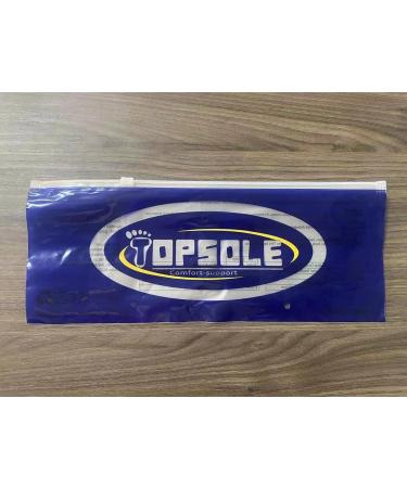 TOPSOLE Orthotic Insoles for Plantar Fasciitis | Arch Support for Flat Feet & Foot Pain | Men and Women (UK-5-24cm Blue 228) - Buy Online on GoSupps.com