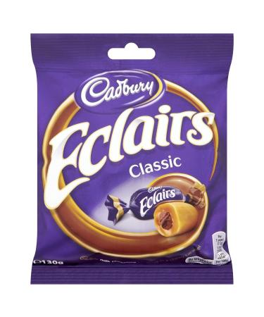 Cadburys - Eclairs Chocolate Bag - Pack of 6 x 130g bags