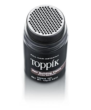 TOPPIK 12g Hair Thickener - Medium Brown Loose Hair Volume Boost | International Shipping Available - Buy Online on GoSupps.com