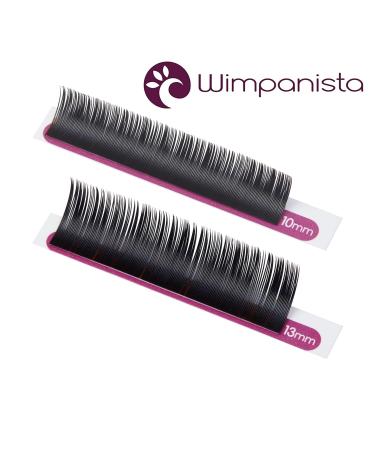 Buy C Curl Silk Eyelashes | 0.10mm Thickness | Individual Lash Extensions 10-13mm | Wimpanista - International Shipping - Buy Online on GoSupps.com