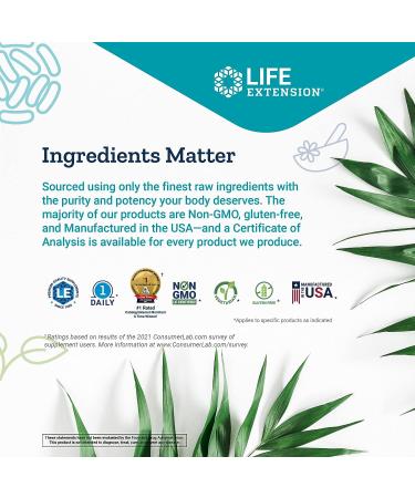 Life Extension Vitamin C-Magnesium Crystals - 180g Powder Supplement for Immune Support - Gluten Free & Non-GMO - Buy Online on GoSupps.com