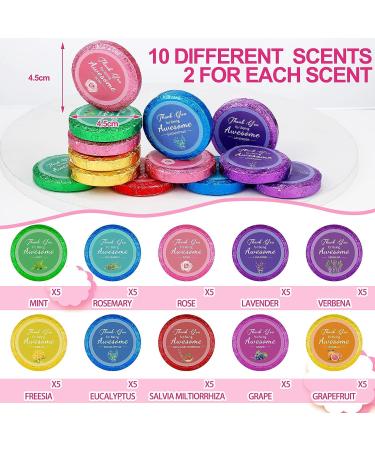 Loopeer 50 Pcs Thank You Gift Set for Women - Employee Appreciation & Aromatherapy Shower Steamers - Perfect Retirement, Farewell & Coworker Gift - Plant Theme - Buy Online on GoSupps.com