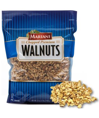 Mariani Nut - Chopped Premium California Walnuts - Gluten Free, Kosher Certified - Stand Up Bag