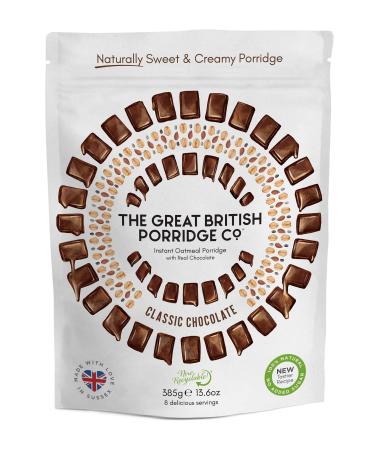 The Great British Porridge Co Chocolat classique - 385 g (lot de 2) Pack of 2
