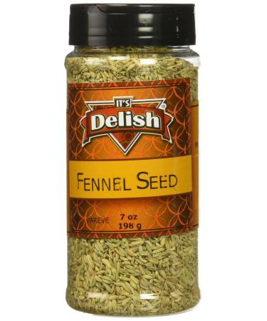 Fennel Seeds All Natural by Its Delish, Medium Jar 7 Ounce (Pack of 1) - Buy Online on GoSupps.com