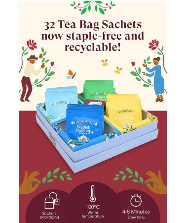 English Tea Shop Organic Special Moments - 32 Tea Bag Sachets - Buy Online on GoSupps.com